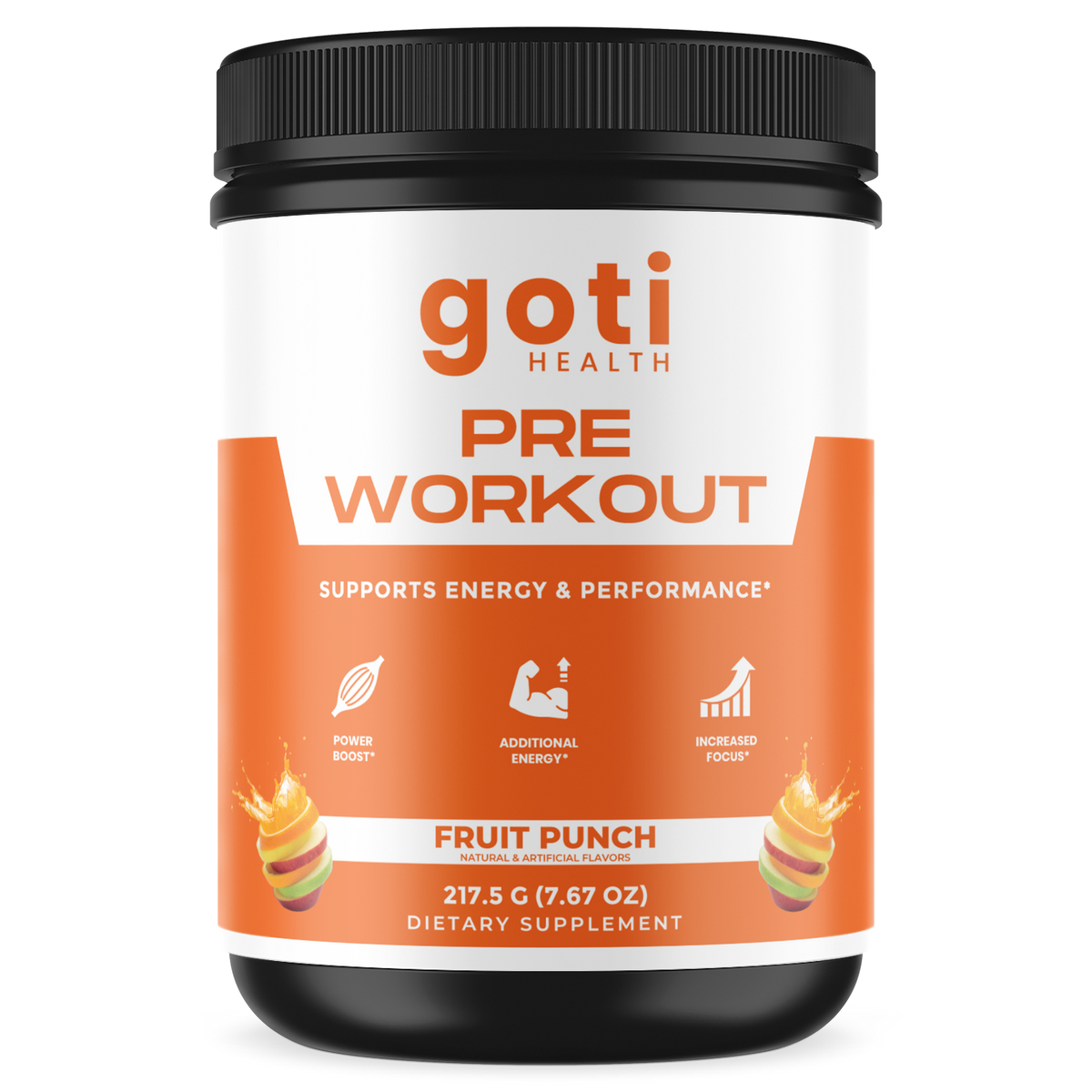 NITRIC SHOCK PRE-WORKOUT - FRUIT PUNCH