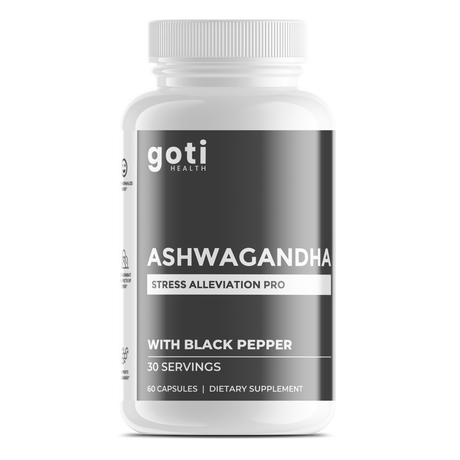Ashwagandha Reduce Stress w Black Pepper Capsules