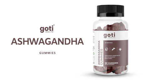 Goti Health Ashwagandha Gummies – adaptogenic gummies for stress relief, better sleep, and improved mental clarity.