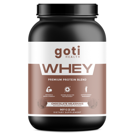 Whey Protein Powder (Chocolate Milkshake) - 2lb