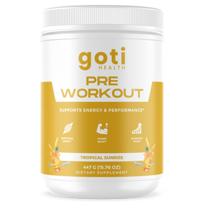 Pre Workout Nitric Shock Powder (Tropical Sunrise)