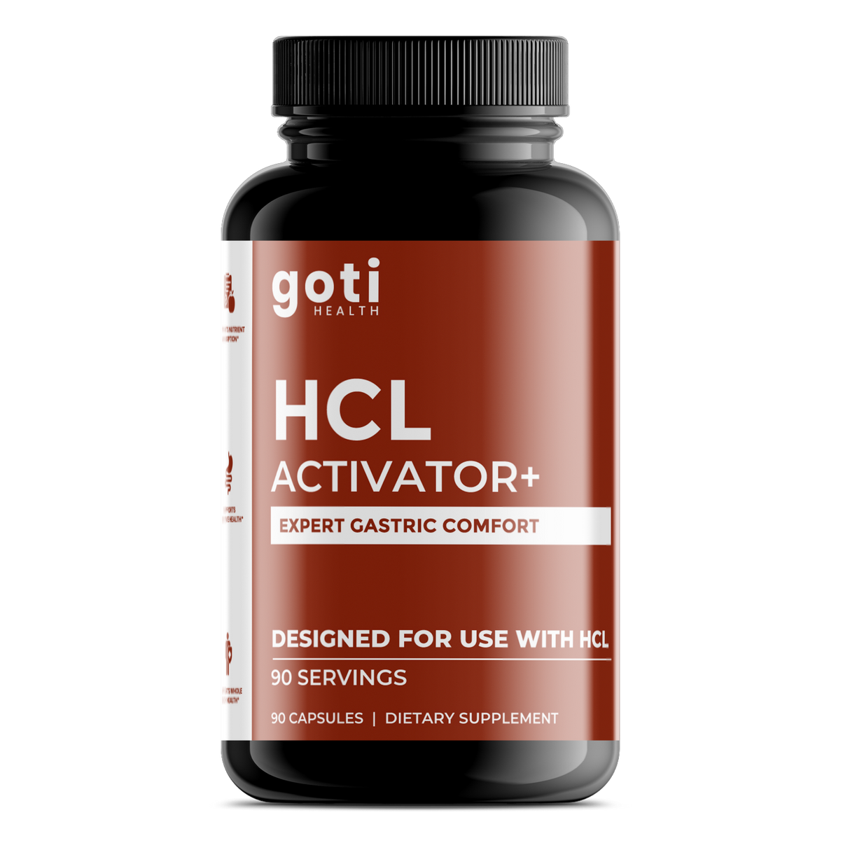 HCL Activator+ Balanced Stomach Acid Levels Capsules