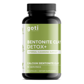 Bentonite Clay Detox+ Internal Cleansing Capsules