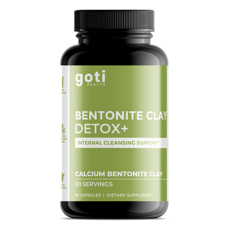 Bentonite Clay Detox+ Internal Cleansing Capsules