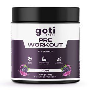 Pre Workout Nitric Shock Powder (Grape)