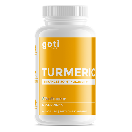 Turmeric Joint Flexibility With BioPerine Capsules