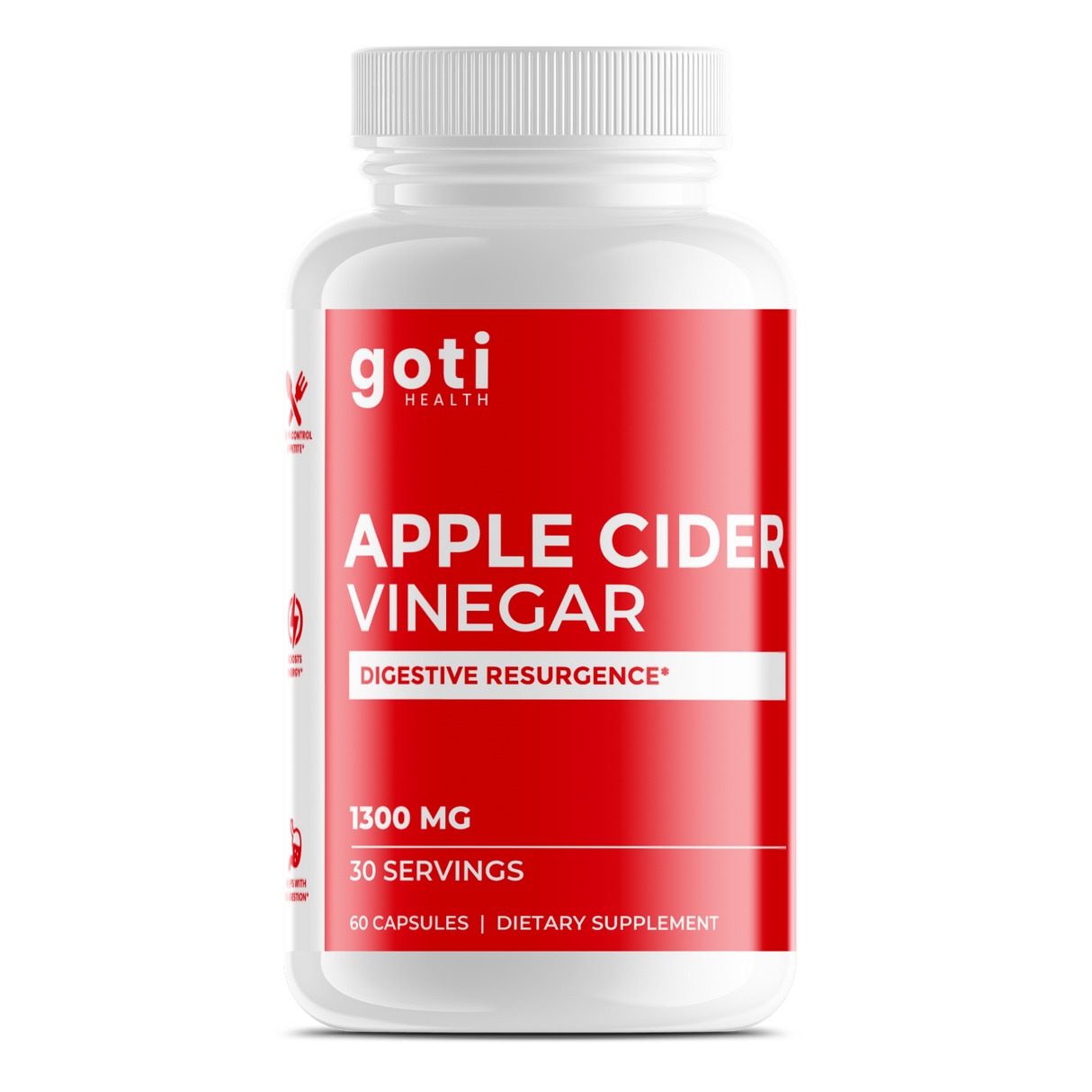 Apple Cider Vinegar Capsules 1300mg