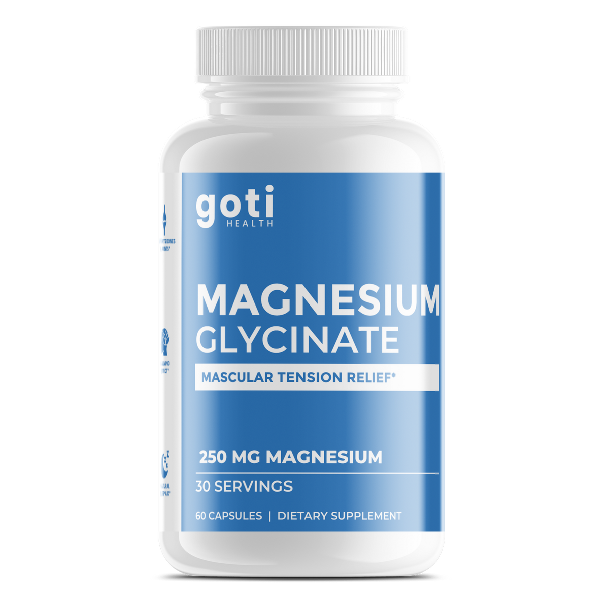 Magnesium Glycinate Optimal Nerve Function Capsules