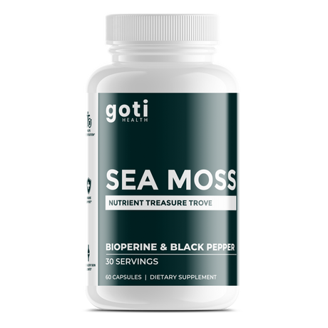 Sea Moss Nutrient Rich + BioPerine & Black Pepper