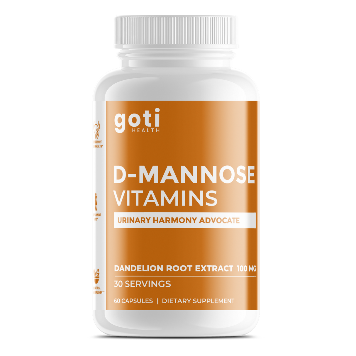 D-Mannose Vitamins Urinary Health Capsules